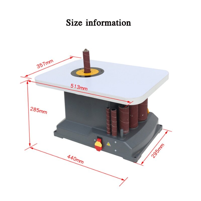 ya 17 Belt Sander Sander Industrial Grade Woodworking Sander Polishing Machine