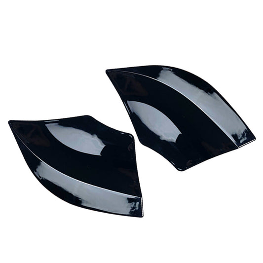 ya 4 6.17 Blk Rear Bumper Side Splitter Spoiler Canards Fender for for benz W176 A45 13-18