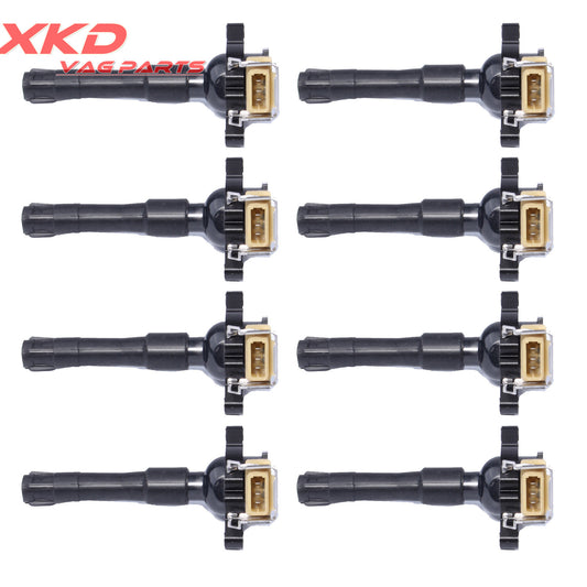 ya 5 6.15.2 8X Ignition Coil Set for BMW E36 E38 E39 E46 740i 325i 330i X5 12131748018