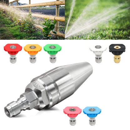 ya 26 4000Psi Pressure Washer Rotating Nozzle for Hot and Cold Water 7 Color Tip
