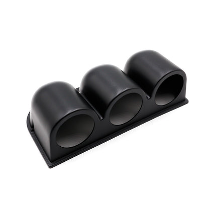 ya 5 8.7 2'' 52mm Universal Black ABS 3 Triple Dash Gauge Meter Pod Car Auto Mount Holder