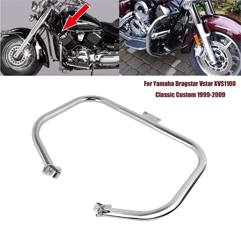 ya 27 7.20 Highway Engine Guard Crash Bar for Yamaha V Star 1100 XVS1100 Custom 1999-2009
