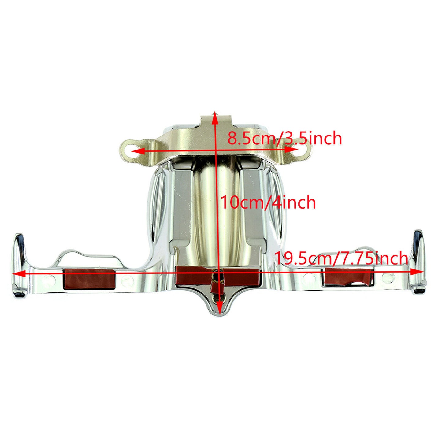 ya 3 6.23 Chrome Tappet/Lifter Block Accent Protector for Harley 1999-2017 Twin Cam Touring