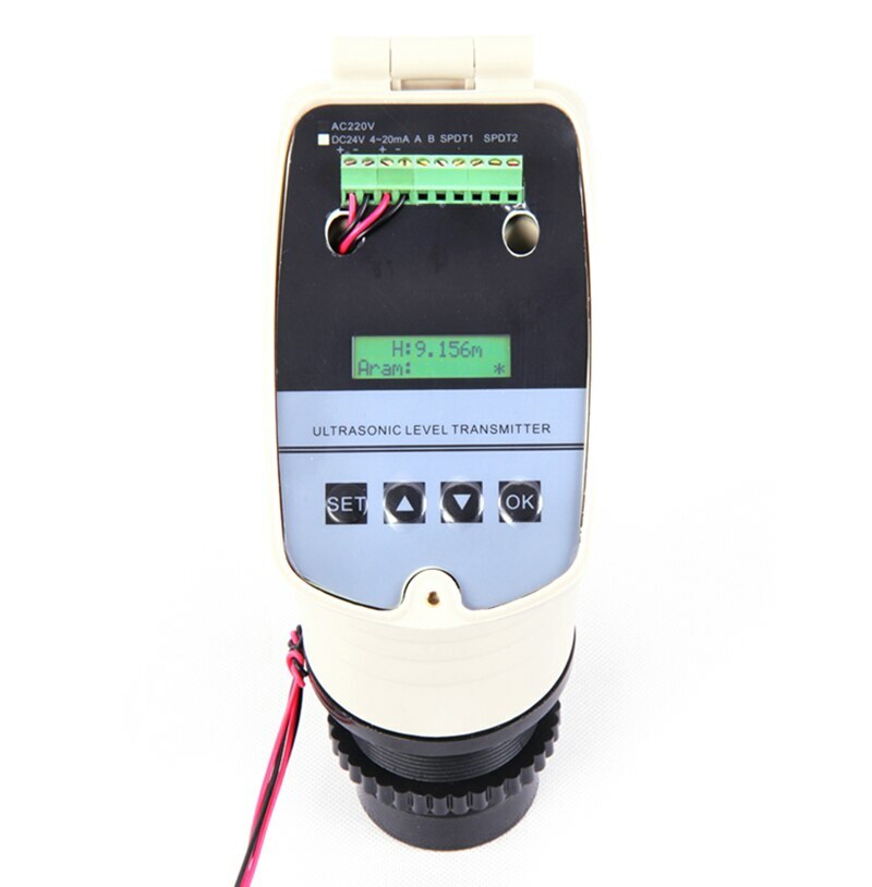 4-20MA 0-20M DC24V Integrated Ultrasonic Level Meter Level Transmitter Gauge