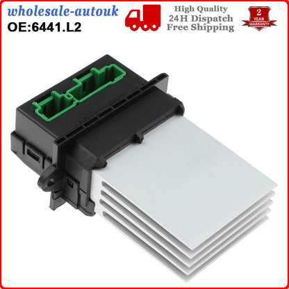 ya 5 8.7 New Heater Blower Motor Fan Resistor for Citroen C2 C3 Pluriel C5 6441.L2 6441L2