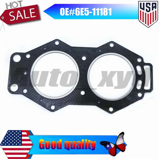 ya 3 6.25 1x 6E5-11181 Cylinder Head Gasket New for Yamaha 115HP-130HP Outboard Engine