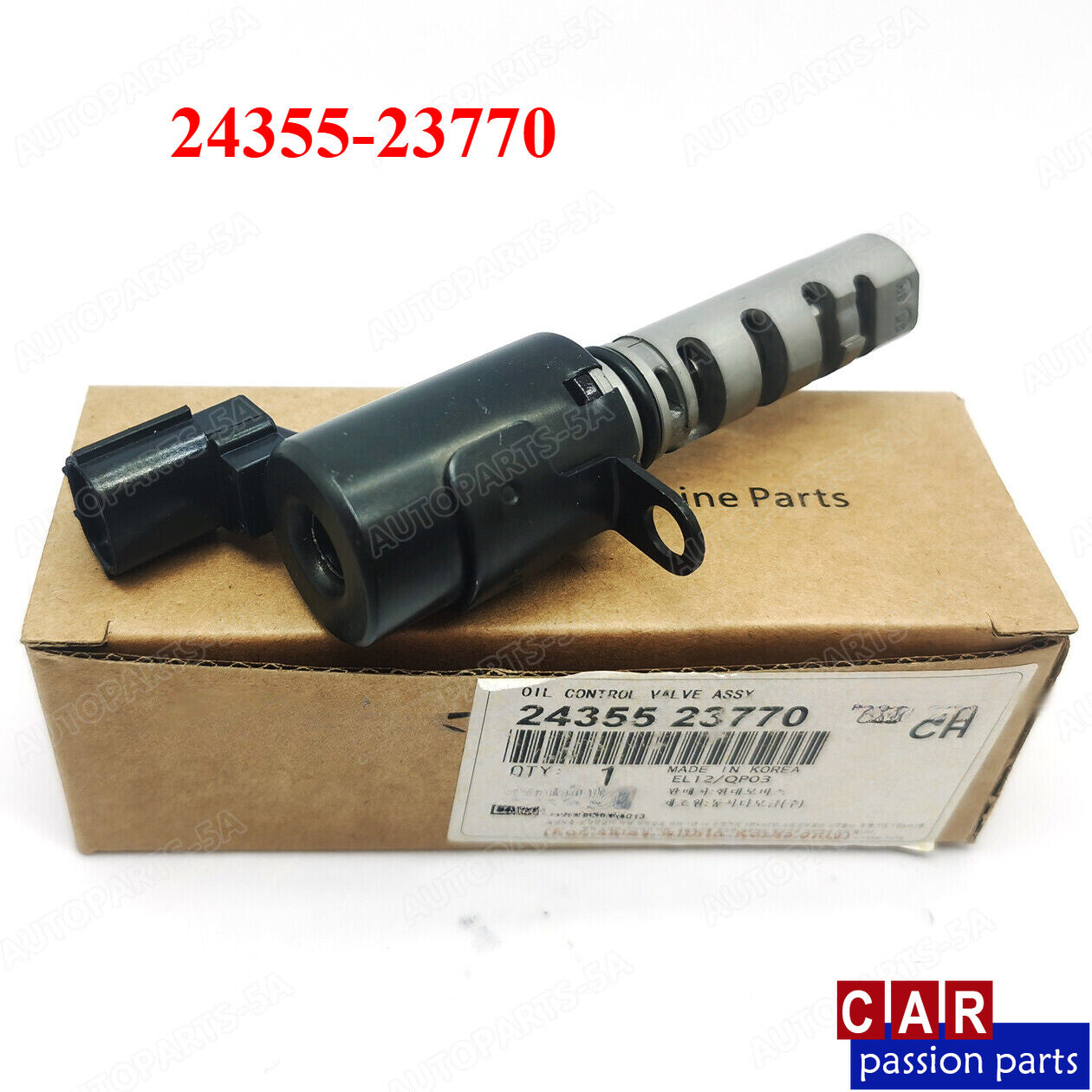 ya 5 6.15 Engine variable valve timing solenoid valve VVT 24355-2370 for 05-12 for Hyundai for Kia 2.0L