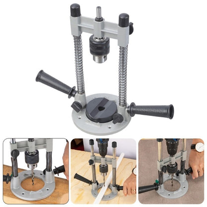 ya 17 Durable Metal Drill Jig With Alignment Disk And Grooves Base For Round Materials