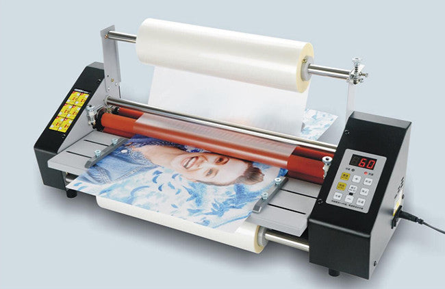 NEW 13  Laminator Four Rollers Roll Laminating Machine i9450T 220v