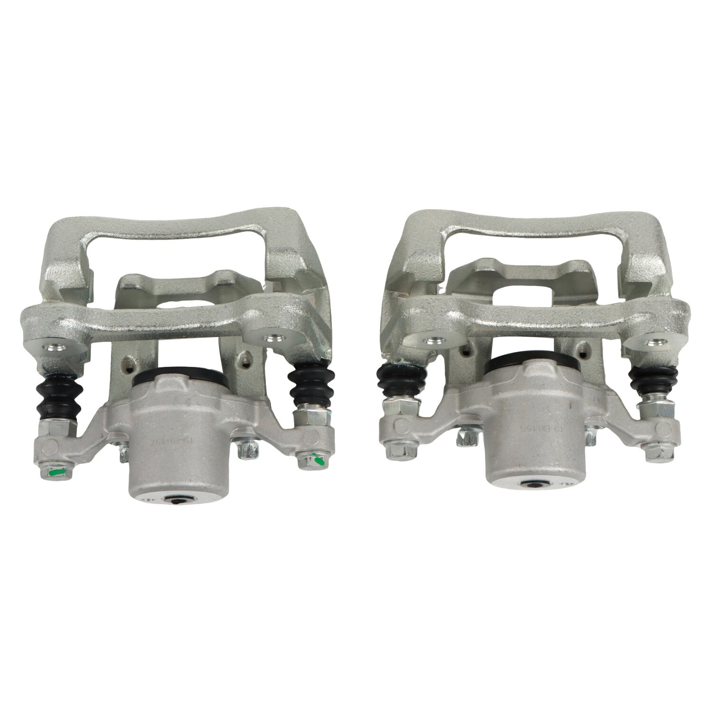 ya 10 5.28 Pair Rear Brake Calipers w/ Brackets for 2011 - 2015 for Hyundai Sonata for Kia Optima