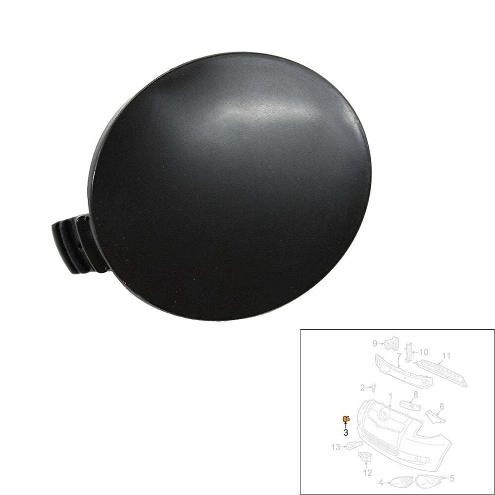 ya 27 6.18 52721-52906 Front Bumper Grille Tow Eye Cap Cover Fit For 2007-2016 for Toyota Yaris