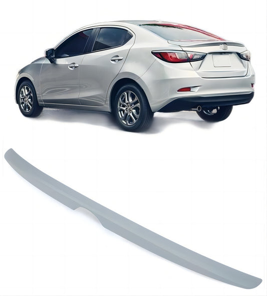 ya 3 6.25.3 KUAFU for Toyota Yaris (iA) Sedan 2016-2020 Rear Trunk Lip Spoiler Wing Gray