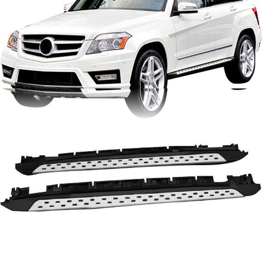 ya 1 7.8 For 2010-2015 for Benz GLK350 X204 Factory Style Running Boards Side Step Bars LH&RH