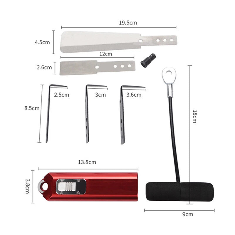 ya 14 Auto Winds n Removal Tool Quick Removal Cold Knife Removal Toolkit 6 Pieces