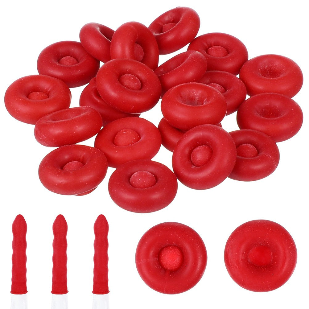 ya 25 20 Pcs Sealing Cap Caulk Covers Tube Saver Caps for Tips Caulking