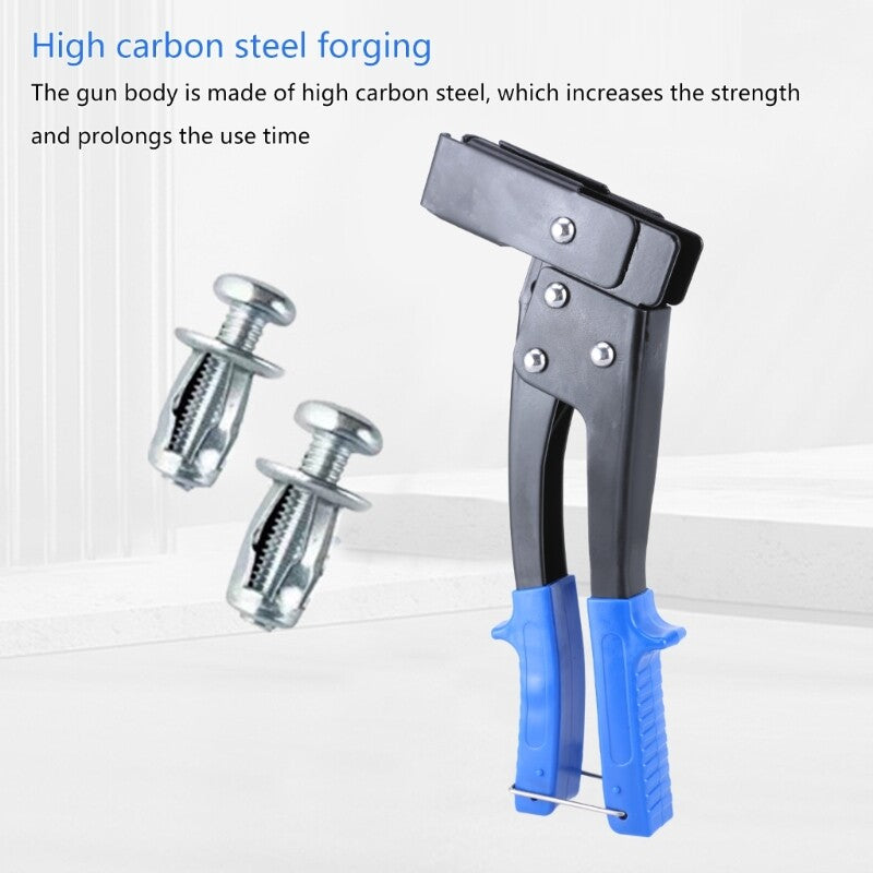 ya 14 Rivet Nut Tool, Single Handed Rivet Nut s Hand Rivet Nut Setter & 30Pcs