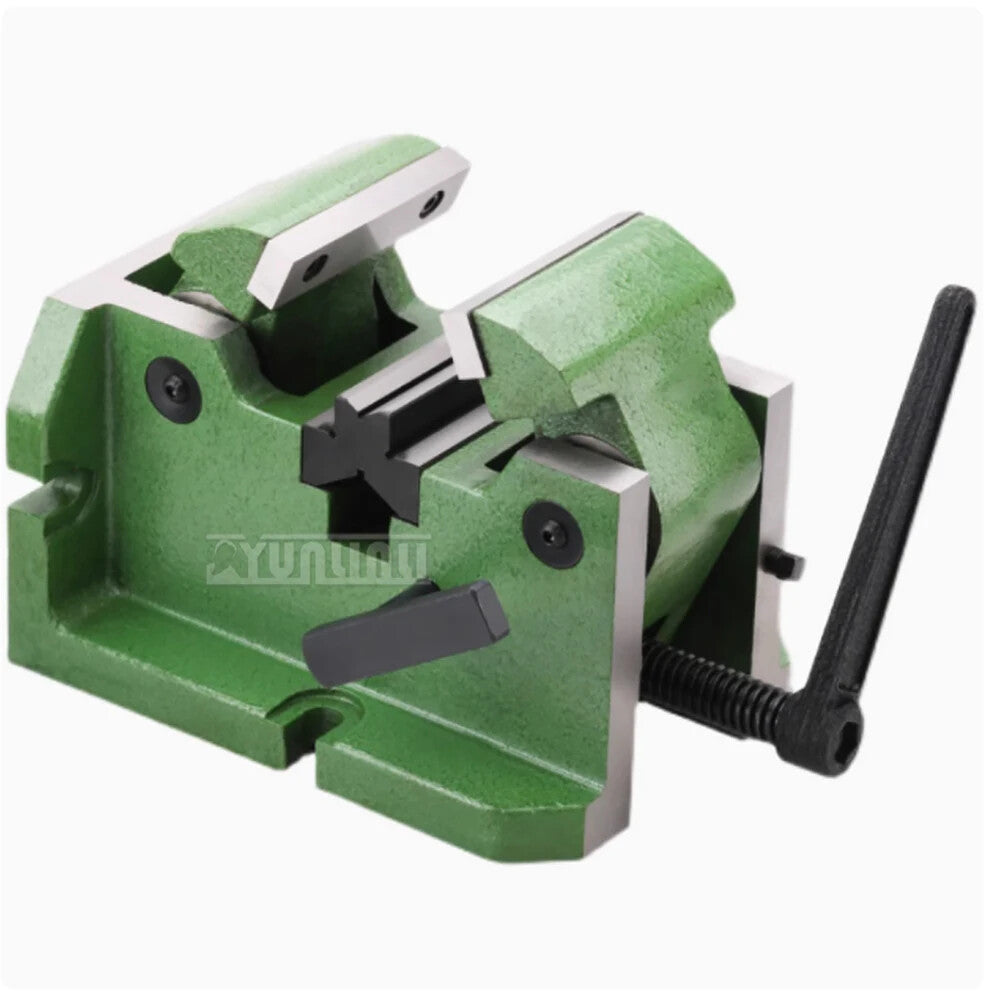 Heavy Duty V-Flat Vise 3/4/8 Inch Milling Machine Vise Center Vise Machine