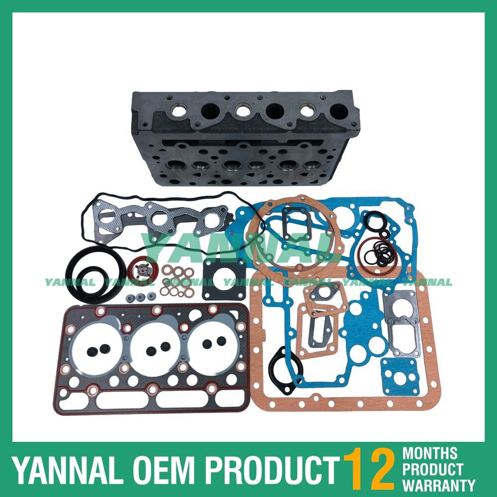ya 27 7.2 new Kubota D1503 cylinder head with gasket 