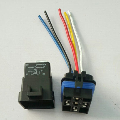 ya 5 8.7 12 V Waterproof Socket Car Relay Automotive Connectors Spdt 5 Pin