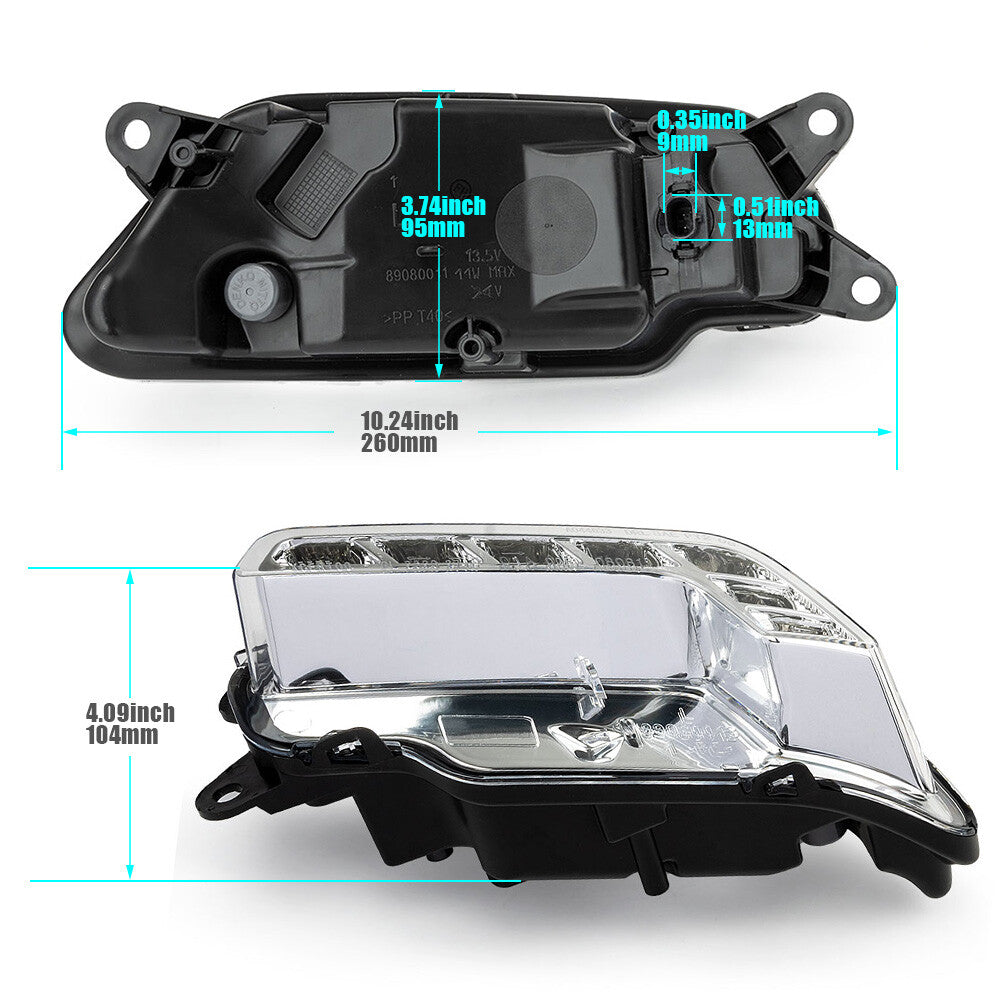 ya 1 7.4 Left Daytime Running Light for Mercedes-Benz E350 E550 2010 - 2016 E63 AMG 2010-15