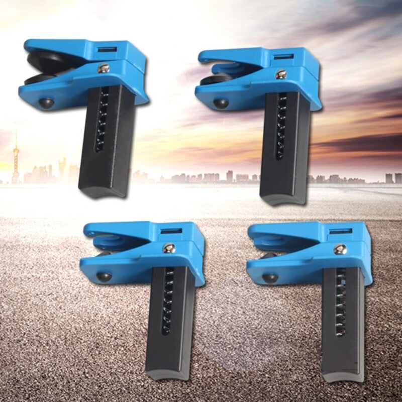 ya 25 4Pcs Car Brake Oil Pipe Plugs Automotive Brake Nozzle Clamp Oil Tool Brake
