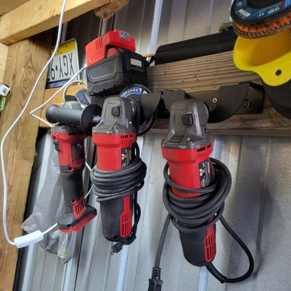 ya 17 Pack Of 2 Angled Grinder Wall Mount Brackets Organize Workshop Tool Efficiently