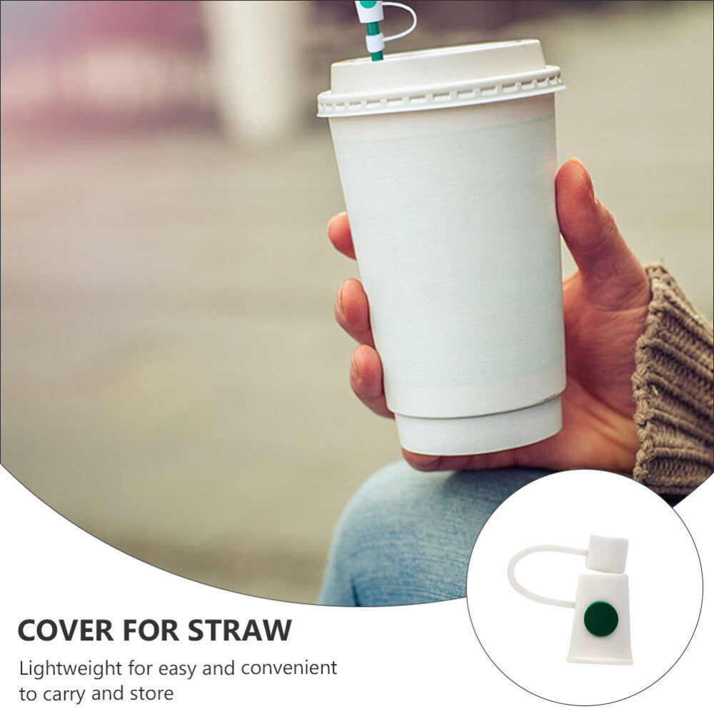 ya 26 Leak-Proof Straw Cap Cold Straw Covers Re ble Straw Straw Protor Caps Anti