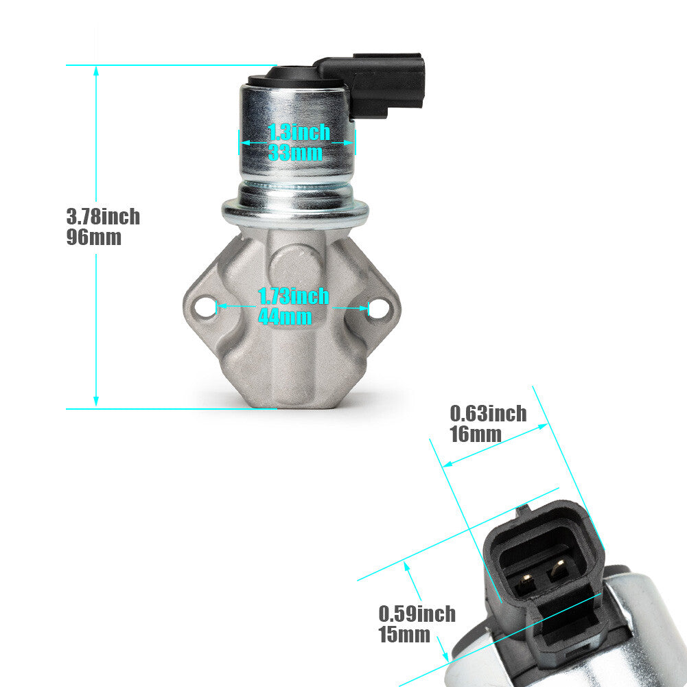 ya 5 8.7 862998 Idle Air Control Valve (IAC) for Mercurizer V6 V8 MPI 4.3L 5.0L 5.7L Alpha