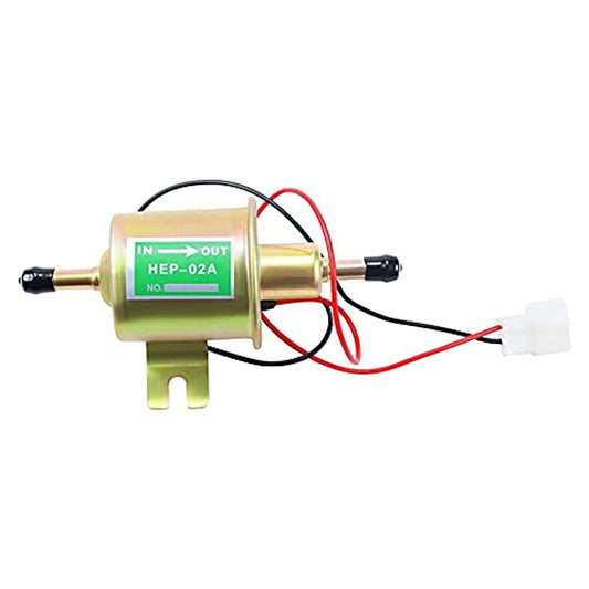 ya 27 7.2 Electric Fuel Pump Low Pressure Heavy Duty Inline 12V Universal Metal Solid
