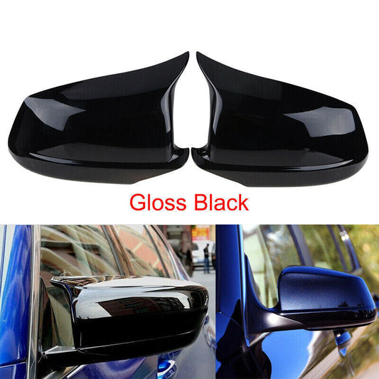 ya 1 8.5.2 Door side gloss black rearview mirror protector fits 2010 - 2013 for 5' F10 F11