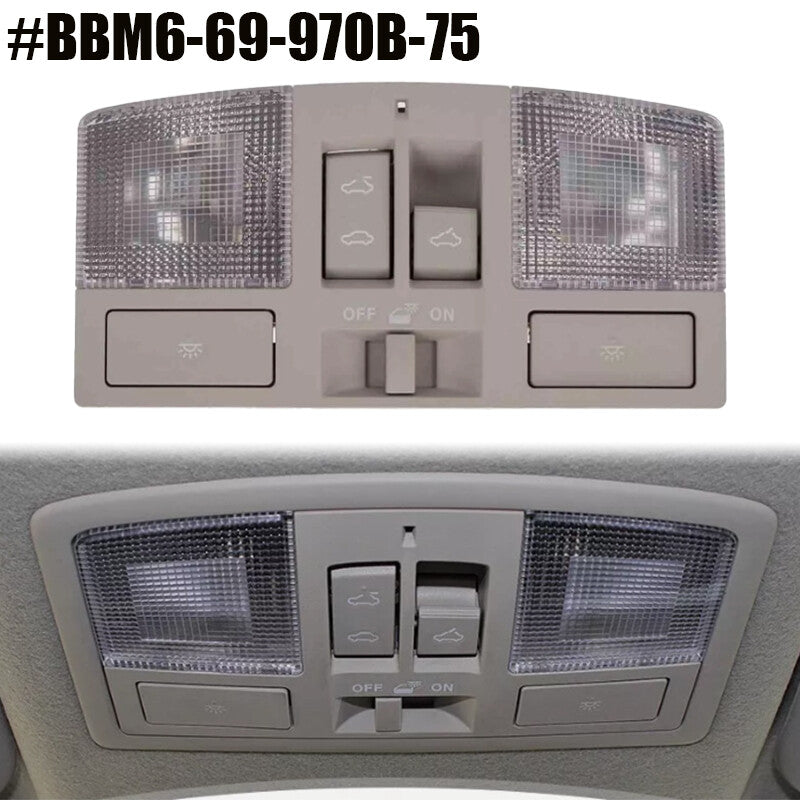 ya 1 6.30 Overhead console with sun protection switch with downlight for 2010 - 2012 for Mazda 3