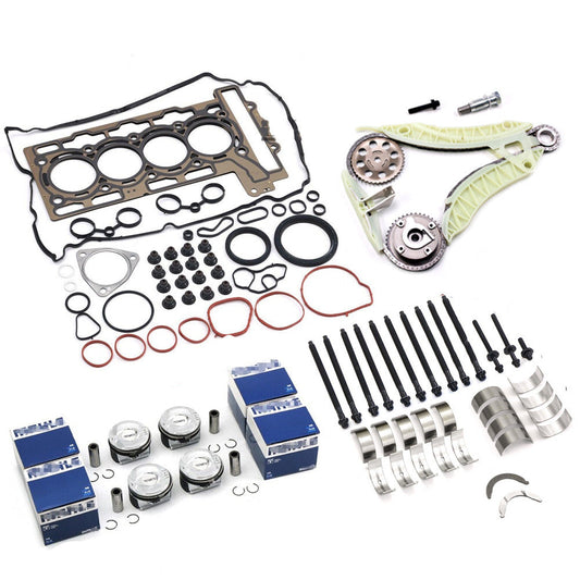 ya 11 10.28 Engine Rebuild Overhaul Kit w/ Timing Kit N14B16 1.6T for Mini Cooper S R55