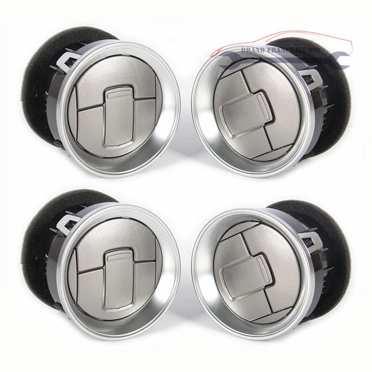 ya 9 6.5 4 * Silver Dashboard AC Vents Fit for Ford F150 Lobo 09-14 #CL3Z19893EA# 