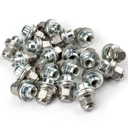 ya 5 8.7 20X WHEEL NUTS for Jaguar S-TYPE X-TYPE XJ XJR XF CHROME LUG BOLT STUD 19-22 New
