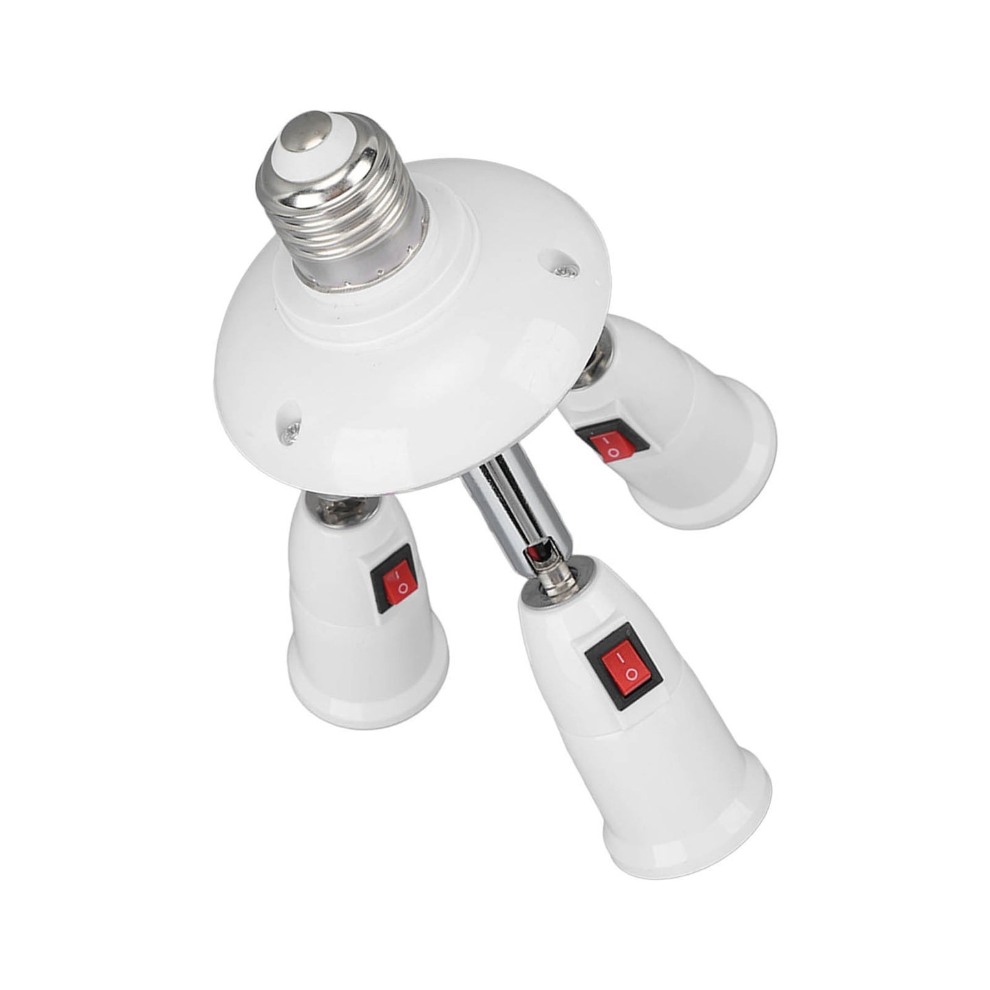 ya 14 E27 E26 Lamp Adapter 3 In 1 Light Socket Extender Adjustable 85?265V With