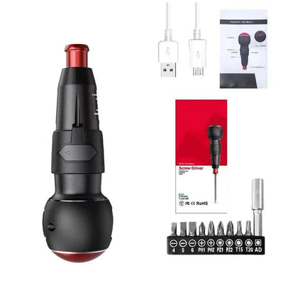 ya 26 Manual Electric Screwdriver Forward and Reverse 3.6v Battery Usb-c hargeable