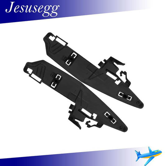 ya 27 6.18.2 2Pcs For X3 G08 2018-2021 Front Left+Right Bumper Fixing Element Holder Black