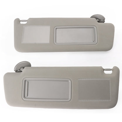 New 1 Pair Sun Visor Left+Right for Toyota Prado TRJ120 RZJ120 KZJ120 KDJ/GRJ120
