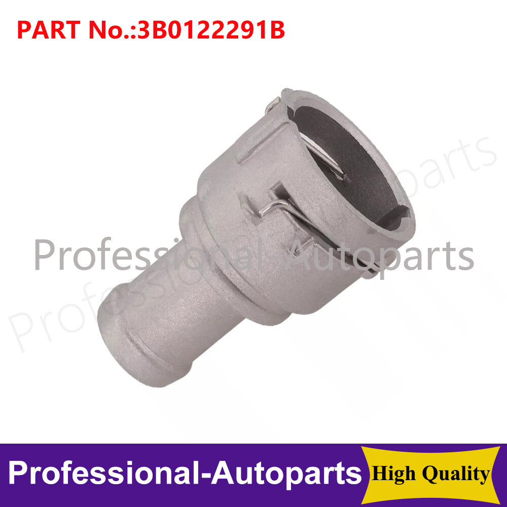 ya 27 7.20 Aluminium Heater Coolant Hose Connector Flange for VW for Passat for Golf for Jetta for Audi A3