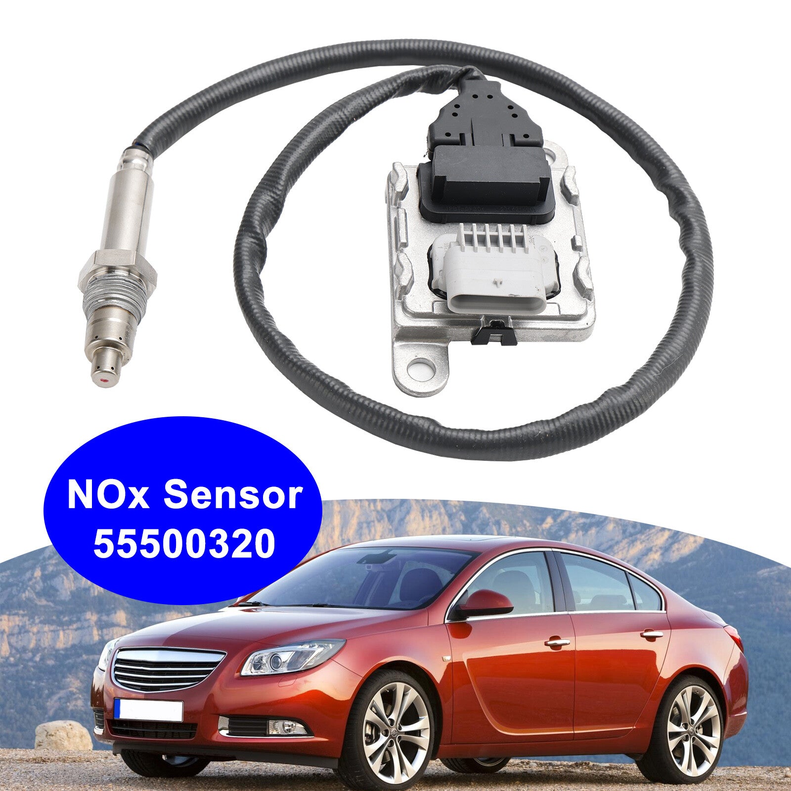 ya 1 8.5.1 Nox Sensor Position 2 Rear for Vauxhall Insignia 2.0 CDTi 170HP B20DTH 55500320