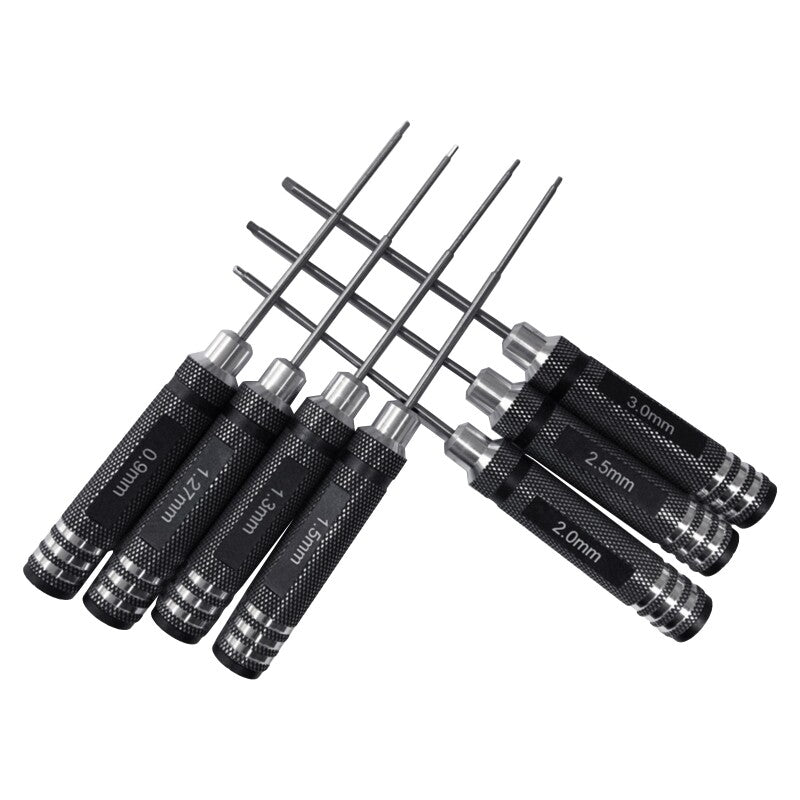 ya 26 7 Pcs Screwdriver Tool Set Aluminum Alloy Screwdriver with Handle