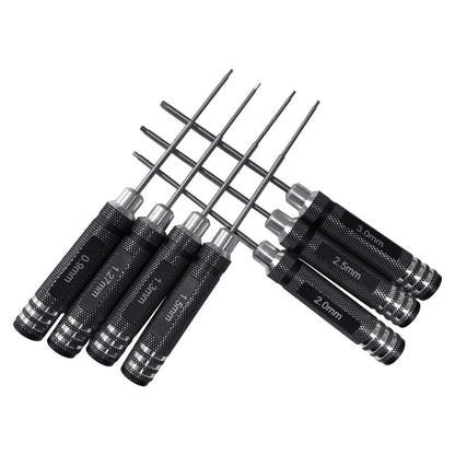 ya 26 7 Pcs Screwdriver Tool Set Aluminum Alloy Screwdriver with Handle