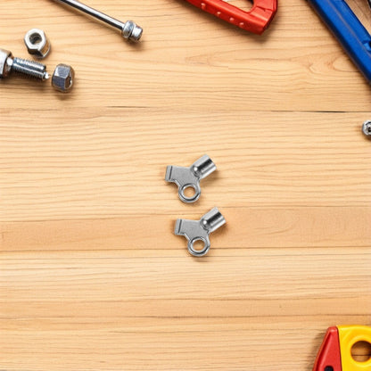 ya 14 12pcs Radiator Bleed Valve Key Set: Metal Small Square Keys for Bleeding Air