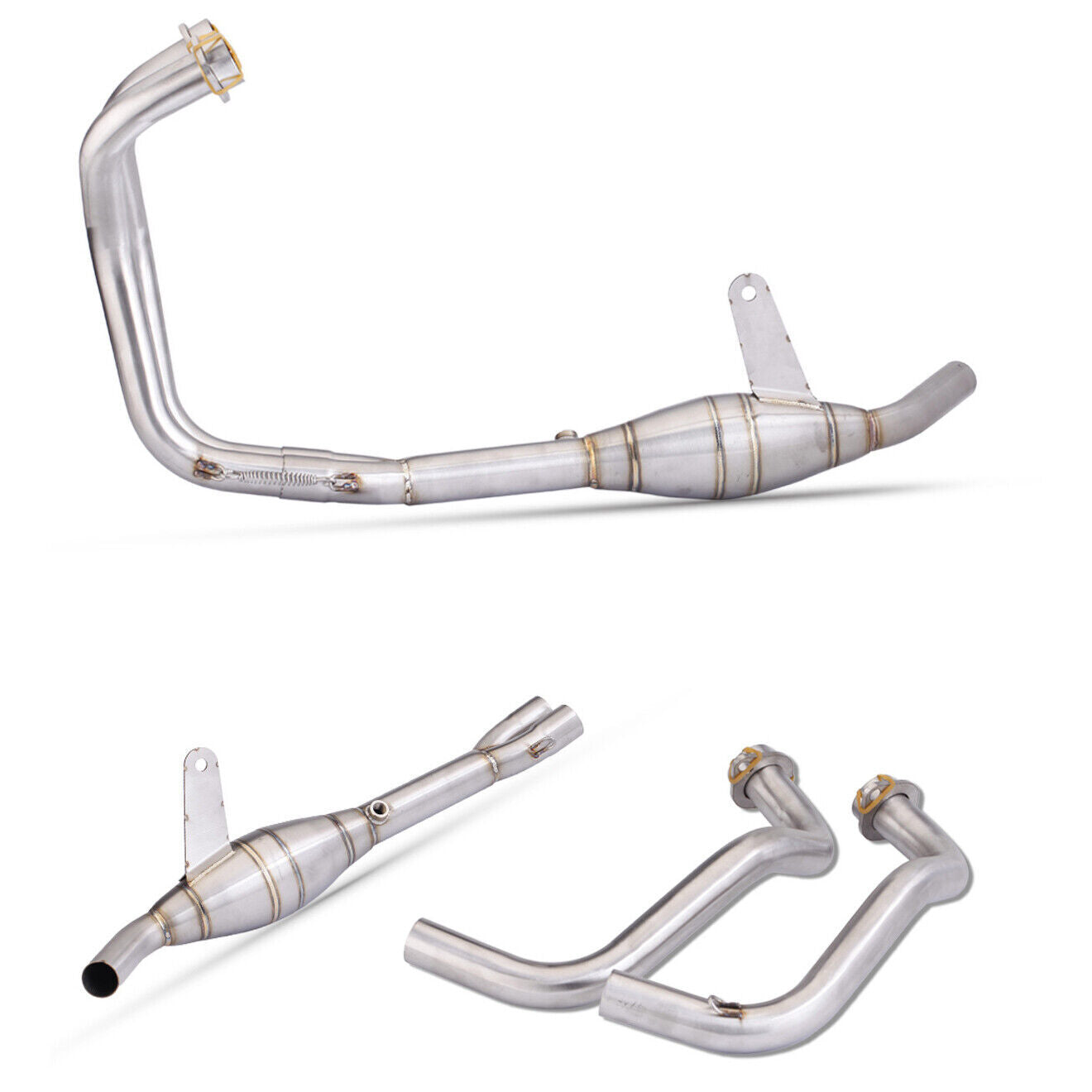 ya 5 8.7 for Yamaha YZF R3 MT-25 Modified Connected Header Front Pipe Link System
