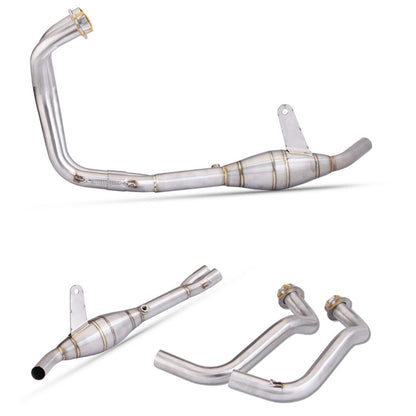 ya 5 8.7 for Yamaha YZF R3 MT-25 Modified Connected Header Front Pipe Link System