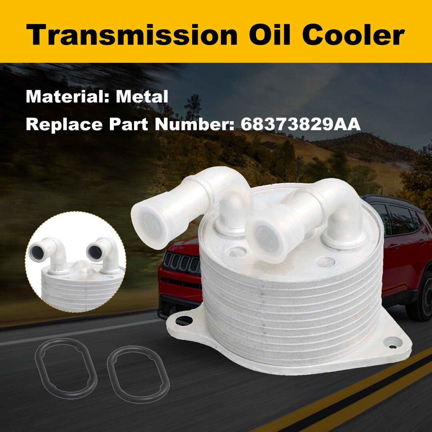 ya 1 7.8 68373829AA Transmision Oil Cooler 24148627861 for Jeep COMPASS 19-20 RENEGADE