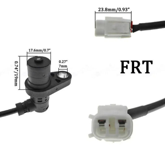 ya 1 8.5.2 New 4x 1 Set for Camry 2006-2011 ABS Wheel Speed Sensor 89543-06050 89543-06030
