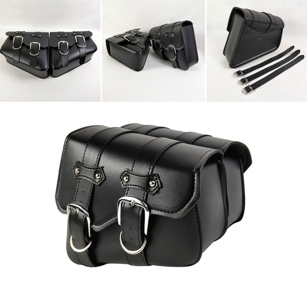 ya 11 6.5 1 Pair Motorcycle Hanging Bag Waterproof Pu Motorcycle Saddlebag Motorbike