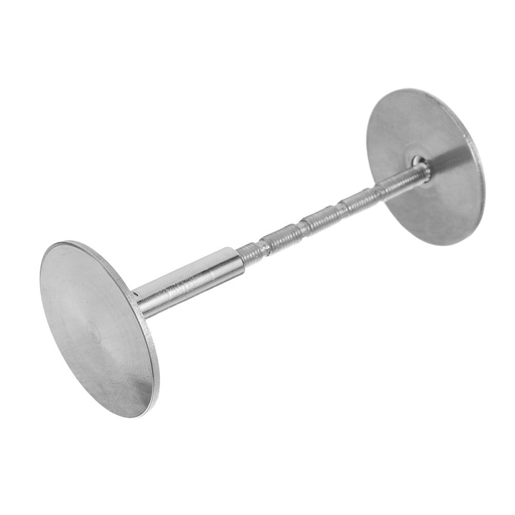 ya 14 1 Set Door Knob Cover Stainless Steel Deadbolt Cover Plate Round Knob Lock Hole