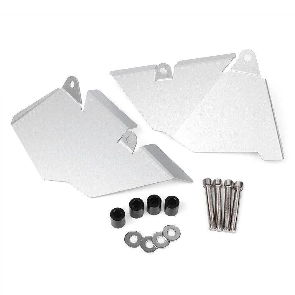 ya 5 8.7 2X Motorcycle Side Mudguard Fender for BMW R1200GS/ADV 2013-2018 14 15 Silver